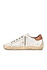 view 5 of 6 Superstar Sneaker in White, Ice, & Light Brown