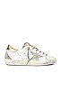 view 1 of 7 X REVOLVE Superstar Shearling Sneaker in White, Gold & Ice