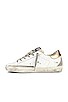 view 5 of 7 SUPER STAR スニーカー in White, Gold & Ice