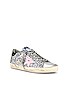 view 2 of 6 Superstar Sneaker in Silver, Baby Pink, & Black