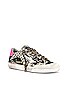 view 2 of 6 Superstar Sneaker in Black, Military Green, White, Silver, & Fuchsia