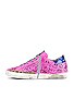 view 5 of 6 Superstar Sneaker in Fuchsia, Black, White, & Electric Blue