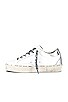 view 5 of 6 Hi Star Sneaker in White, Gold, & Silver
