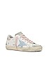 view 2 of 6 Super-Star Sneaker in White, Ice, Powder Blue, & Platinum