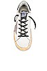 view 4 of 6 Super-Star Sneaker in White, Light Pink, & Black