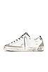 view 5 of 6 x REVOLVE Superstar Sneaker in White, Leopard, Silver, & Ice