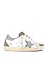 view 1 of 6 Super-Star Sneaker in White, Taupe, & Grey