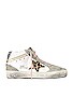 view 1 of 6 Mid Star Sneaker in White, Beige, Brown Leopard, Ice, & Platinum Silver