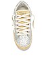 view 4 of 6 Super-Star Sneaker in Iridescent Silver, Yellow, & White