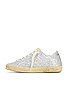 view 5 of 6 Super-Star Sneaker in Iridescent Silver, Yellow, & White