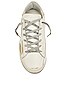 view 4 of 6 Super-Star Sneaker in White, Brown, & Platinum