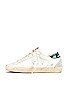 view 5 of 6 x REVOLVE Superstar Sneaker in White, Platinum, & Emerald Green