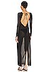 view 3 of 3 Michelle Mesh Dress in Black