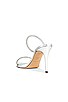 view 3 of 5 Iride Crystal Heel in Silver Metallic