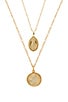 x REVOLVE Prayer Miracle Necklace Set, view 1 of 3, click to view large image.