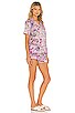 Lenox Floral Pajama Set, view 2 of 3, click to view large image.