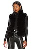 view 1 of 4 Roxanne Faux Fur Vest in Black