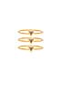 view 1 of 3 Vivienne Ring Set in Gold