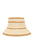 Gigi Pip Sal Hat in Natural Striped | REVOLVE
