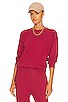 view 1 of 4 Shrunken Sweatshirt in Sweet Plum