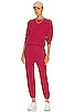 view 4 of 4 Shrunken Sweatshirt in Sweet Plum
