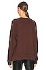 view 3 of 4 Slouch Sweatshirt in Toasted Walnut