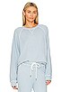 view 1 of 4 Slouch Sweatshirt in Whisper Blue