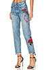 x REVOLVE Helena High-Rise Straight Jean, view 1 of 5, click to view large image.