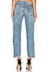 x REVOLVE Helena High-Rise Straight Jean, view 4 of 5, click to view large image.