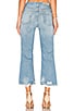 view 3 of 4 Linda High-Rise Pop Crop Jean in American Woman