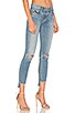 x REVOLVE Candice Mid-Rise Skinny Jean, view 2, click to view large image.