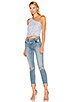 x REVOLVE Candice Mid-Rise Skinny Jean, view 4, click to view large image.