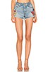 view 1 of 7 Cindy High-Rise Embroidered Short in Rising Sun