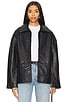 view 1 of 4 Alek Leather Jacket in Black
