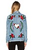 x REVOLVE Daria Oversized Denim Trucker Jacket, view 4 of 8, click to view large image.