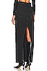 view 3 of 4 x Marianna Hewitt Amara Maxi Pencil Skirt with Back Slit in Loleta