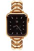view 1 of 3 Herringbone Apple Watch Band in Rose Gold