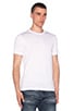 2 Pack Crew Neck Tees White, view 2, click to view large image.