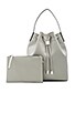 view 4 of 6 Yuri Bucket Bag in Cement & Silver