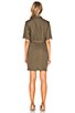 Elisia Linen Shirt Dress, view 3 of 4, click to view large image.