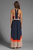 view 4 of 6 Amanda Embroidered Maxi Dress in Navy