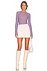 view 4 of 4 MOHAIR 스웨터 in Aster Purple