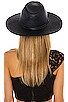 view 2 of 3 XL Panama Hat in Black