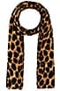 Leopard Scarf, view 2 of 3, click to view large image.