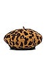 Leopard Beret, view 3 of 3, click to view large image.