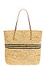 Luxe Stripe Tote, view 2, click to view large image.