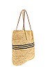 view 3 of 4 FOURRE-TOUT ATTACK LUXE STRIPE TOTE IN in Natural and Black