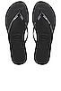 view 1 of 4 You Metallic Sandal in Black