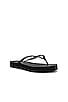 view 1 of 5 Slim Flatform Flip Flop in Black