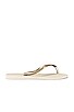 view 2 of 5 Slim Flip Flop in Beige